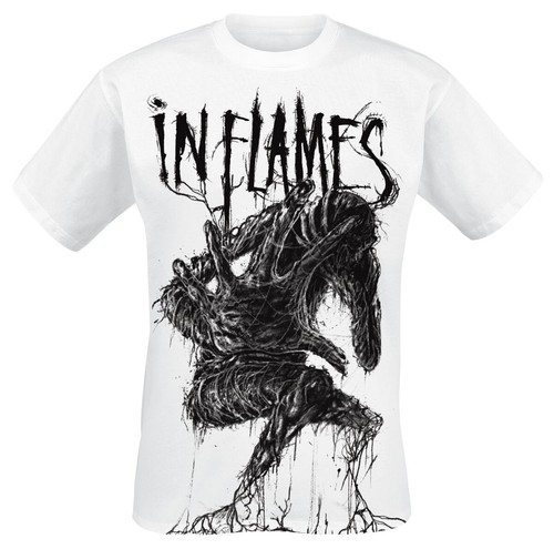 Flames shirt herren - flames, t-shirt