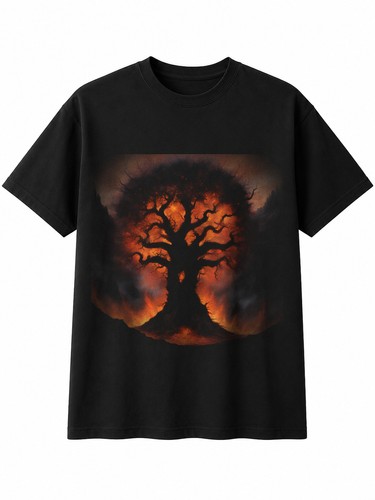 Yggdrasil baum flammen - baum,