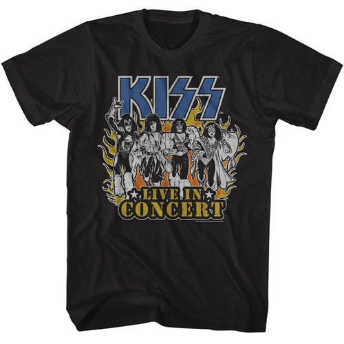 Kiss live flames - kiss,