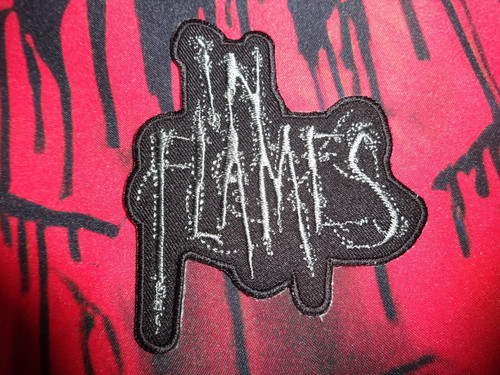 Flames shape patch death - in,