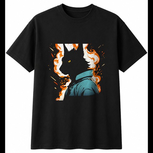 Anime pooka flames herren - anime,