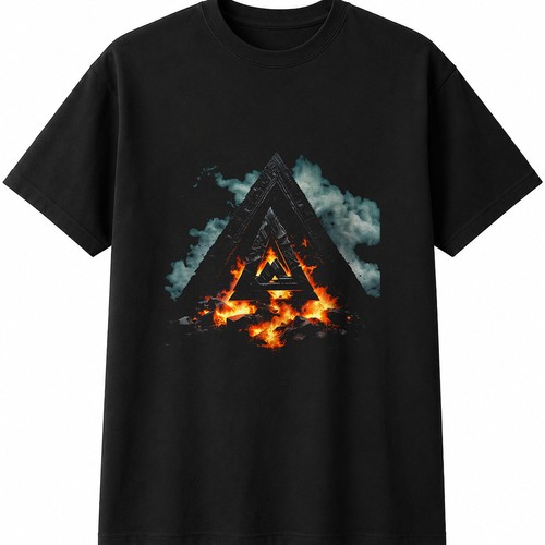 Valknut symbol flammen - symbol,