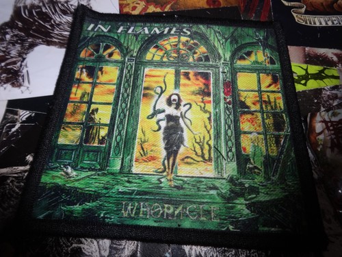 Flames patch death metal - flames,