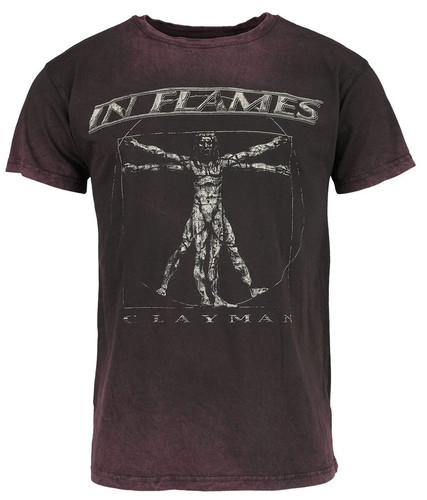 Flames shirt herren - t-shirt,
