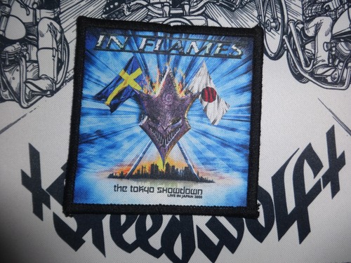 Flames patch aufnaher - flames,