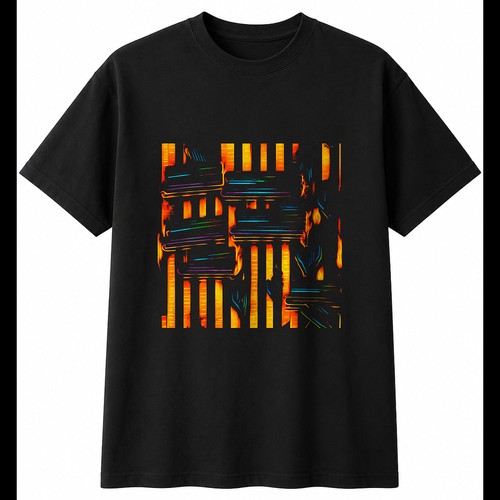 Neon piano keys - keys, in