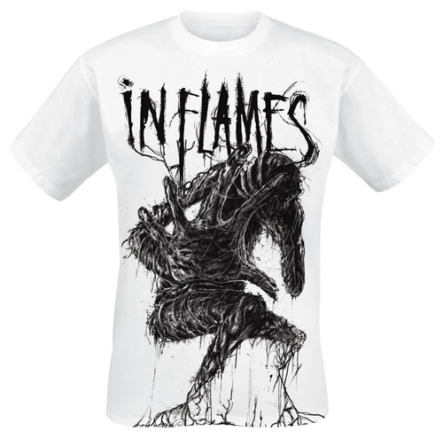 Flames shirt herren - t-shirt,