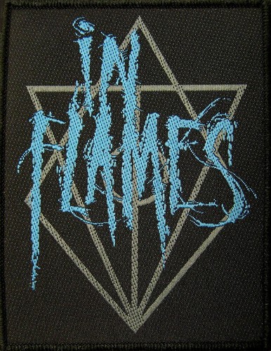 Flames patch aufnäher 7 - in,