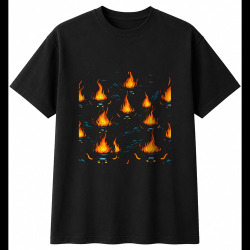 Cauldron flames gothic - in,
