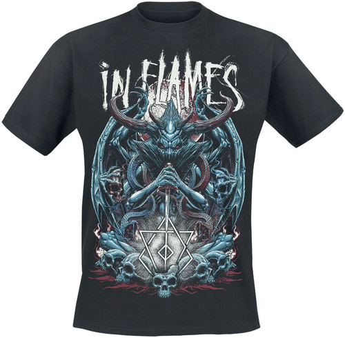 Flames shirt herren - in,