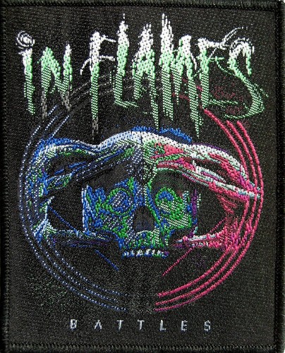 Flames patch aufnäher - patch, #