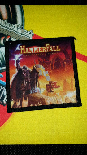 Hammerfall patch flames - hammerfall,