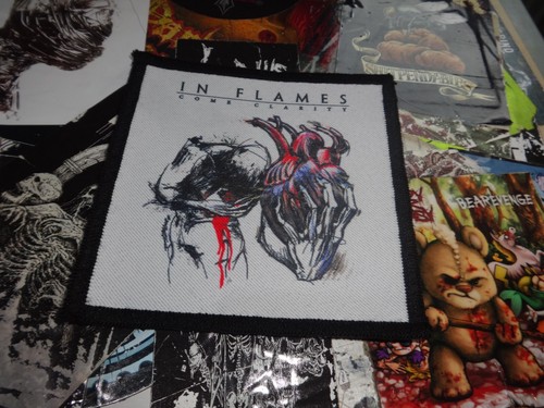 Flames patch death metal - flames,