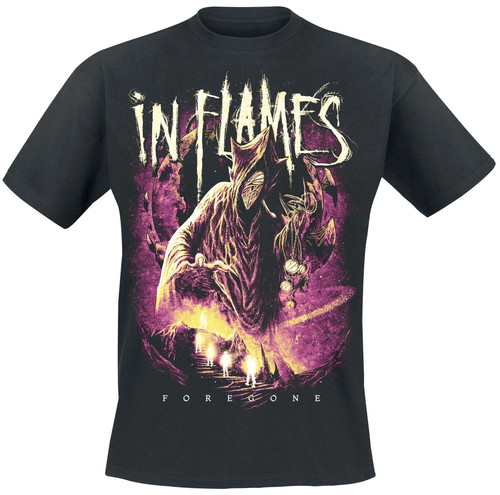 Flames shirt herren - flames, t-shirt
