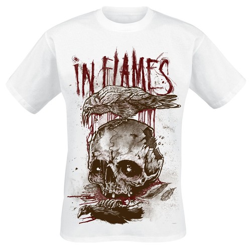 Flames shirt herren - in,